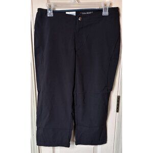 Columbia Womens Capris Black Omni Shield Advanced Repellency Size 8